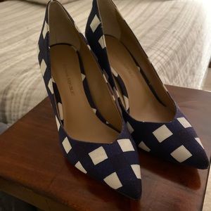 Like new (worn once) gingham heels